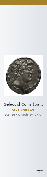 Seleucid Coins (part 2) 2309.2c — CANOA