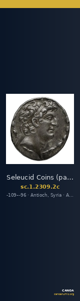 Seleucid Coins (part 2) 2309.2c — CANOA
