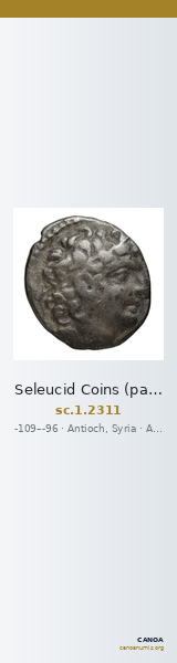 Seleucid Coins (part 2) 2311 — CANOA
