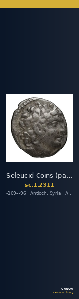 Seleucid Coins (part 2) 2311 — CANOA