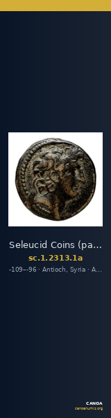 Seleucid Coins (part 2) 2313.1a — CANOA