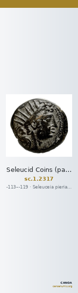 Seleucid Coins (part 2) 2317 — CANOA