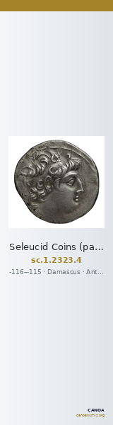 Seleucid Coins (part 2) 2323.4 — CANOA
