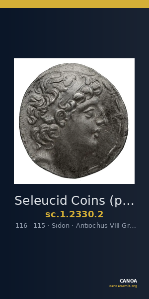 Seleucid Coins (part 2) 2330.2 — CANOA