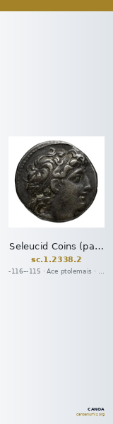 Seleucid Coins (part 2) 2338.2 — CANOA
