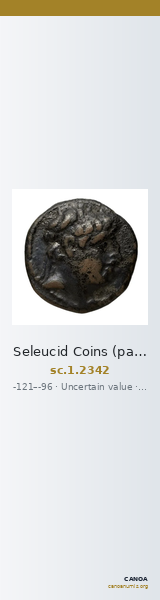 Seleucid Coins (part 2) 2342 — CANOA