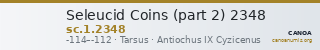 Seleucid Coins (part 2) 2348 — CANOA