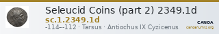 Seleucid Coins (part 2) 2349.1d — CANOA