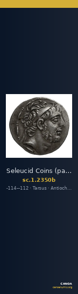 Seleucid Coins (part 2) 2350b — CANOA