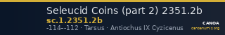Seleucid Coins (part 2) 2351.2b — CANOA