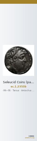 Seleucid Coins (part 2) 2355b — CANOA