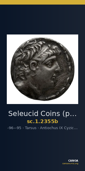 Seleucid Coins (part 2) 2355b — CANOA