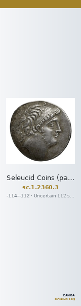 Seleucid Coins (part 2) 2360.3 — CANOA