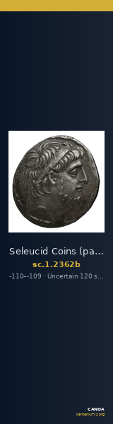 Seleucid Coins (part 2) 2362b — CANOA