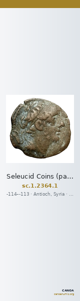 Seleucid Coins (part 2) 2364.1 — CANOA