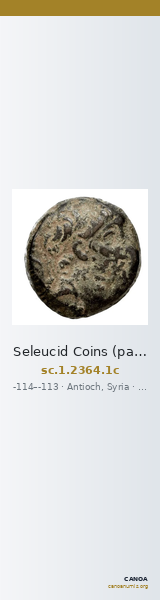 Seleucid Coins (part 2) 2364.1c — CANOA