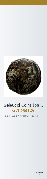Seleucid Coins (part 2) 2364.2c — CANOA