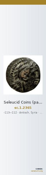 Seleucid Coins (part 2) 2365 — CANOA