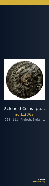 Seleucid Coins (part 2) 2365 — CANOA