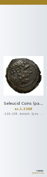 Seleucid Coins (part 2) 2368 — CANOA