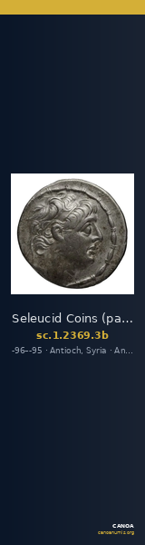 Seleucid Coins (part 2) 2369.3b — CANOA