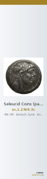Seleucid Coins (part 2) 2369.3c — CANOA