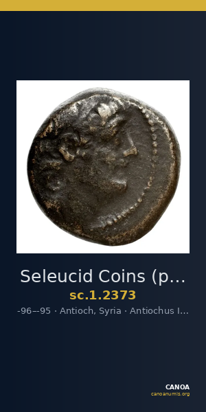 Seleucid Coins (part 2) 2373 — CANOA
