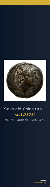 Seleucid Coins (part 2) 2373f — CANOA