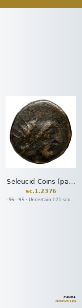 Seleucid Coins (part 2) 2376 — CANOA