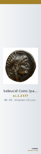 Seleucid Coins (part 2) 2377 — CANOA