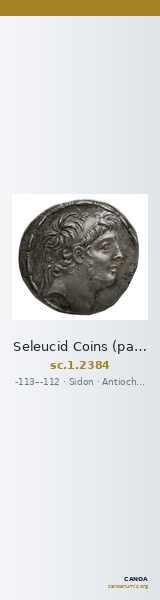 Seleucid Coins (part 2) 2384 — CANOA