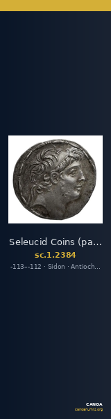 Seleucid Coins (part 2) 2384 — CANOA