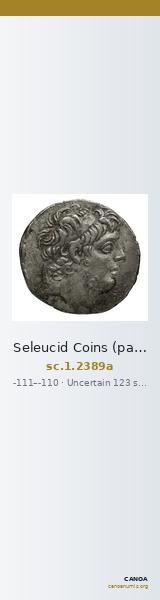 Seleucid Coins (part 2) 2389a — CANOA
