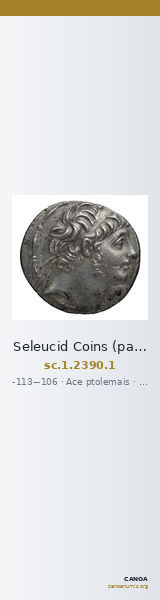 Seleucid Coins (part 2) 2390.1 — CANOA