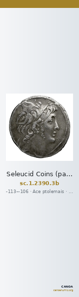 Seleucid Coins (part 2) 2390.3b — CANOA
