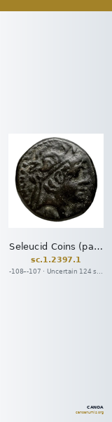 Seleucid Coins (part 2) 2397.1 — CANOA