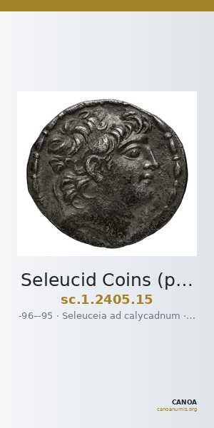 Seleucid Coins (part 2) 2405.15 — CANOA