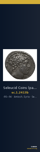 Seleucid Coins (part 2) 2413b — CANOA