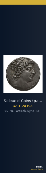 Seleucid Coins (part 2) 2415e — CANOA
