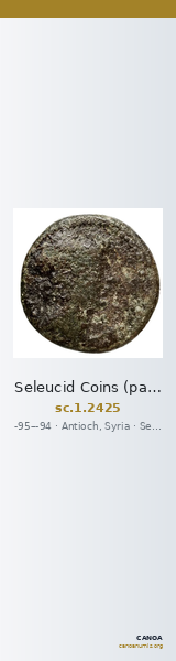 Seleucid Coins (part 2) 2425 — CANOA