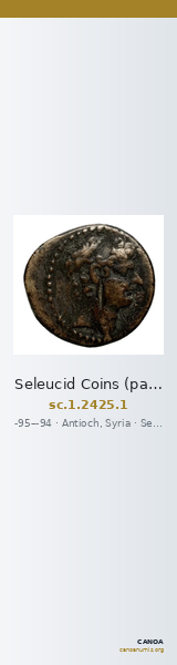 Seleucid Coins (part 2) 2425.1 — CANOA