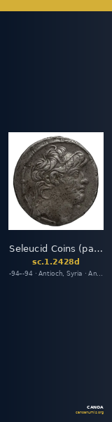 Seleucid Coins (part 2) 2428d — CANOA
