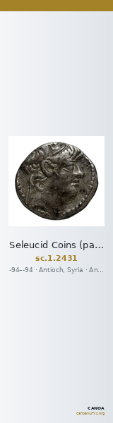 Seleucid Coins (part 2) 2431 — CANOA