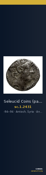 Seleucid Coins (part 2) 2431 — CANOA