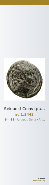 Seleucid Coins (part 2) 2442 — CANOA