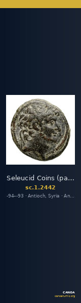 Seleucid Coins (part 2) 2442 — CANOA