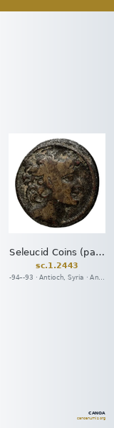 Seleucid Coins (part 2) 2443 — CANOA