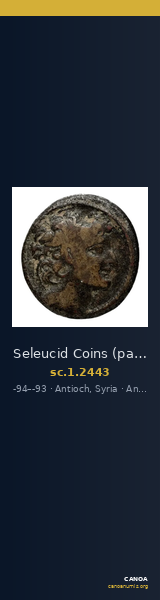 Seleucid Coins (part 2) 2443 — CANOA