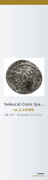Seleucid Coins (part 2) 2459b — CANOA