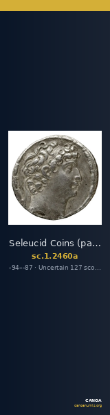 Seleucid Coins (part 2) 2460a — CANOA